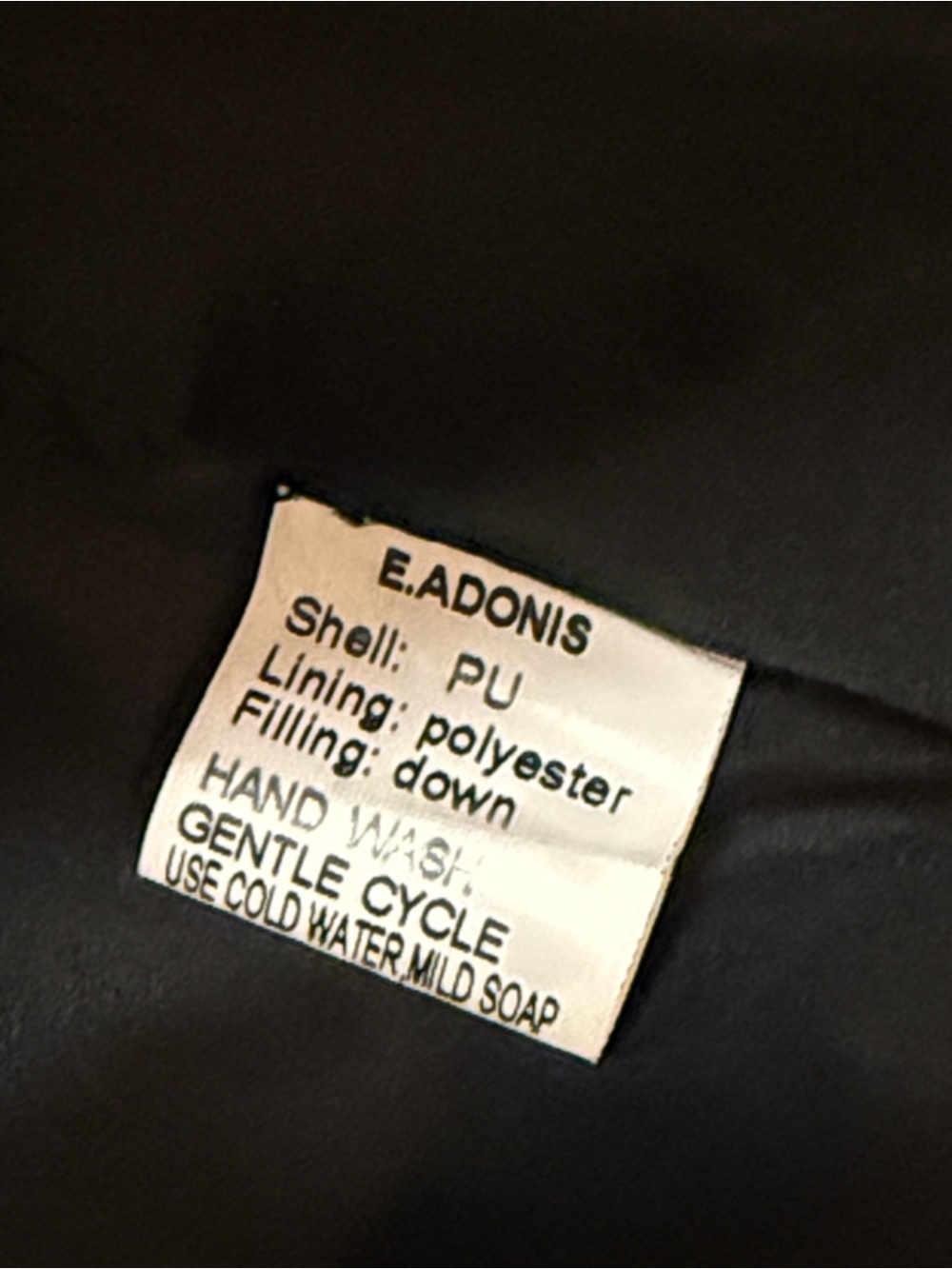 E. Adonis Men's Yellow Puffer Jacket - - Picture 12 of 15